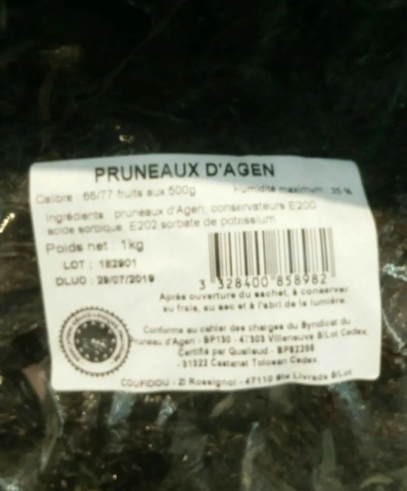 pruneaux d agen