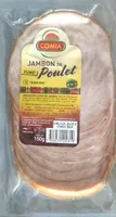 Jambon de poulet fumé
