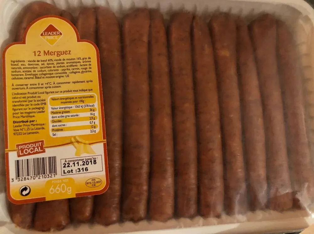 Merguez fraiche