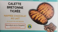 Galette bretonne tigrée