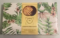 Galette bretonne nappée chocolat lait
