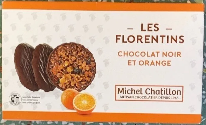 Les florentins- chocolat noir et orange
