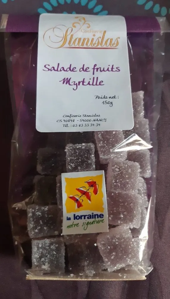 Bonbons "Salade de fruits myrtille"