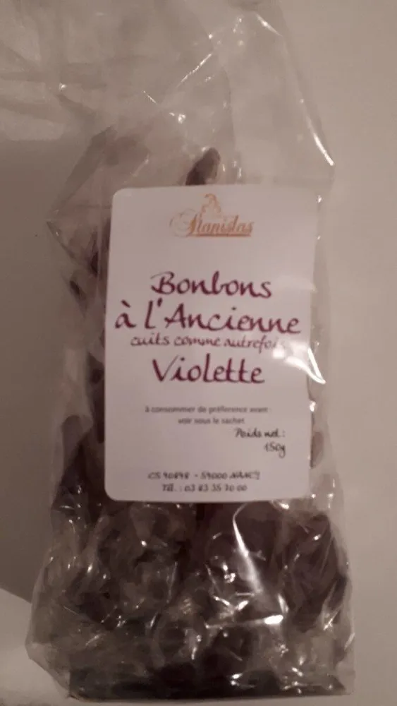 Bonbons à l ancienne violette