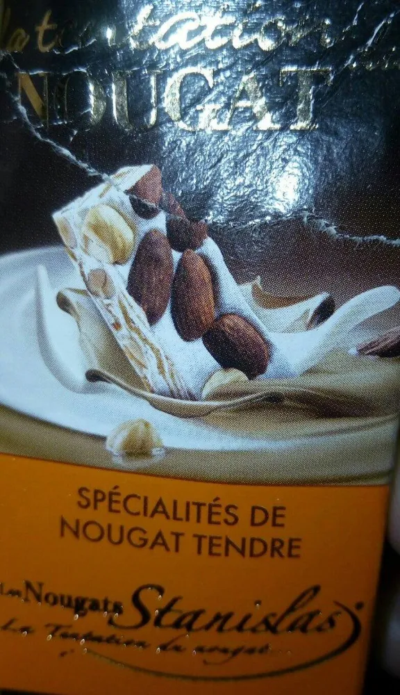 Nougat tendre crème de cerise noire