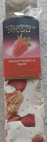 Nougat tendre à la Fraise