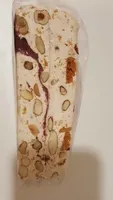Nougat tendre avec  Macarons et Framboises