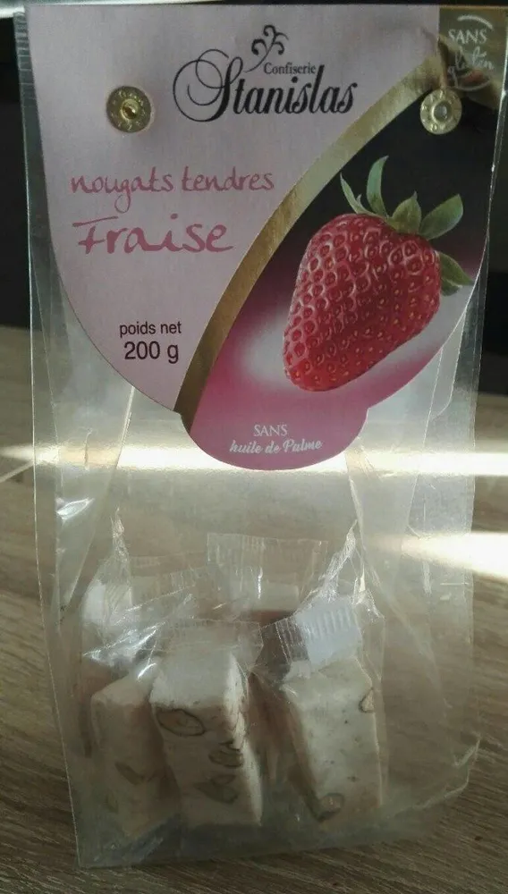 Nougats tendres fraise