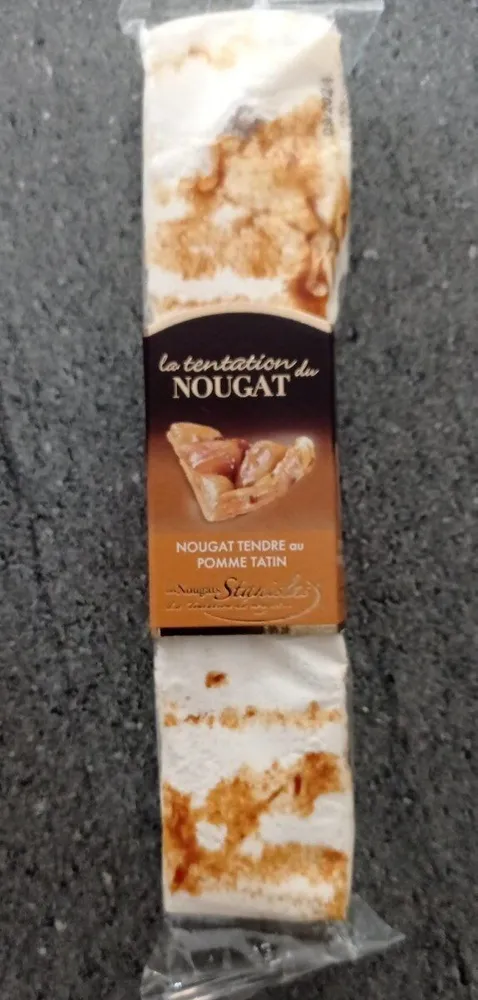 Nougat tendre au pomme tatin