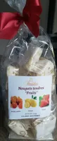 Nougat tendre " fruits"