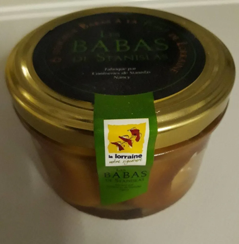 Babas de Stanislas à la poire de lorraine