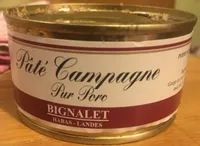 Paté campagne pur porc