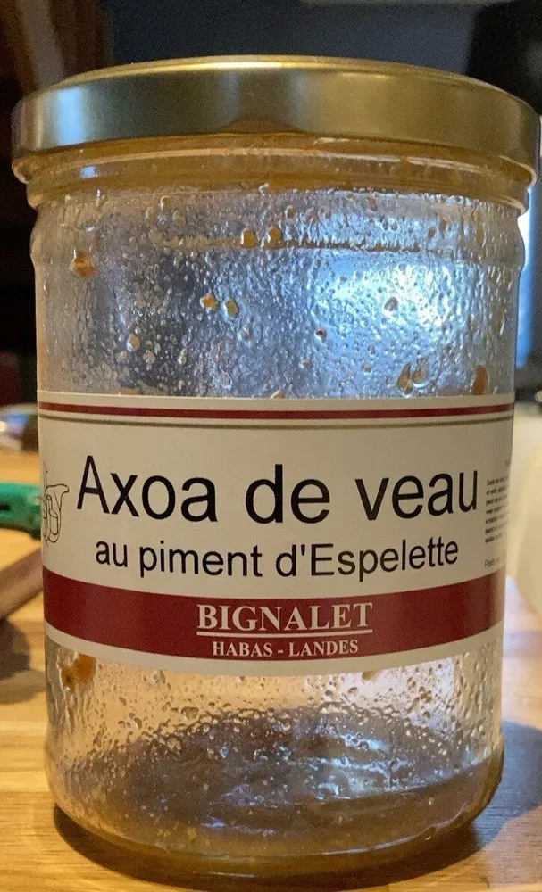 Axoa de veau