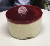 Soufflé glacé vanille framboise