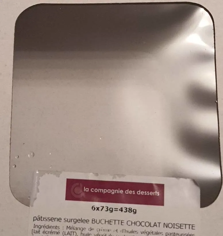 Buchette chocolat noisette
