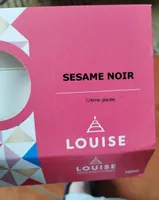 Crème glacée sésame noir