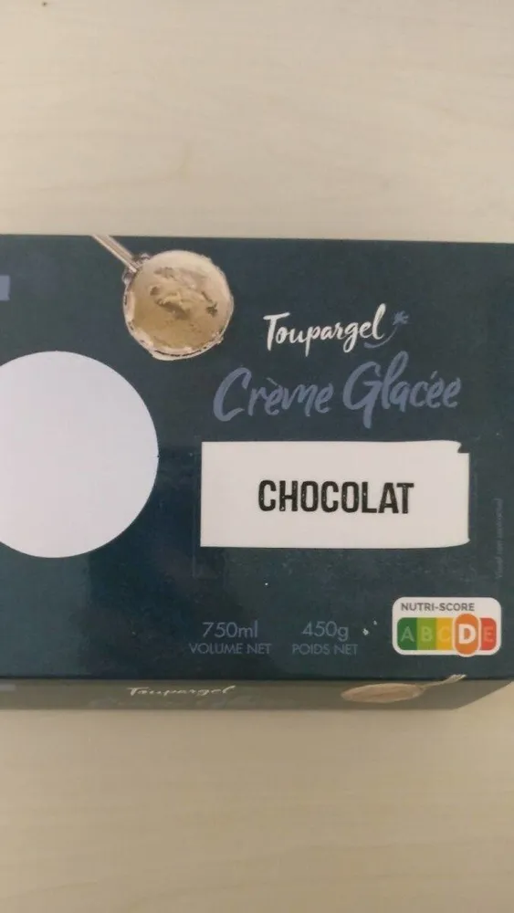 Crème glacée au chocolat