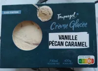 Crème glacée vanille pécan caramel