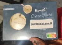 Crème glacée saveur crème brûlée