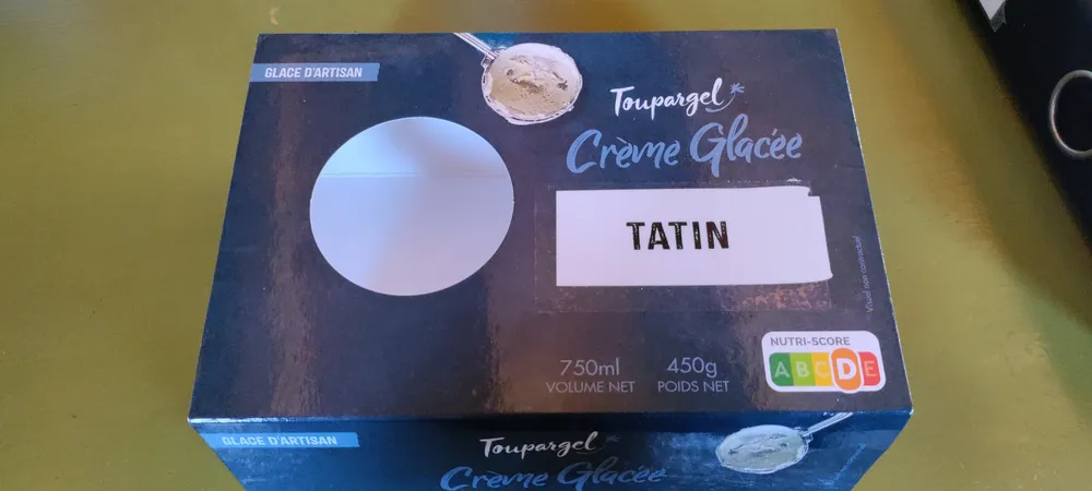 Crème glacée Tatin