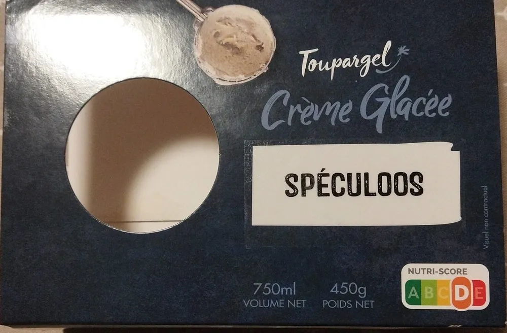 Crème glacée spéculos