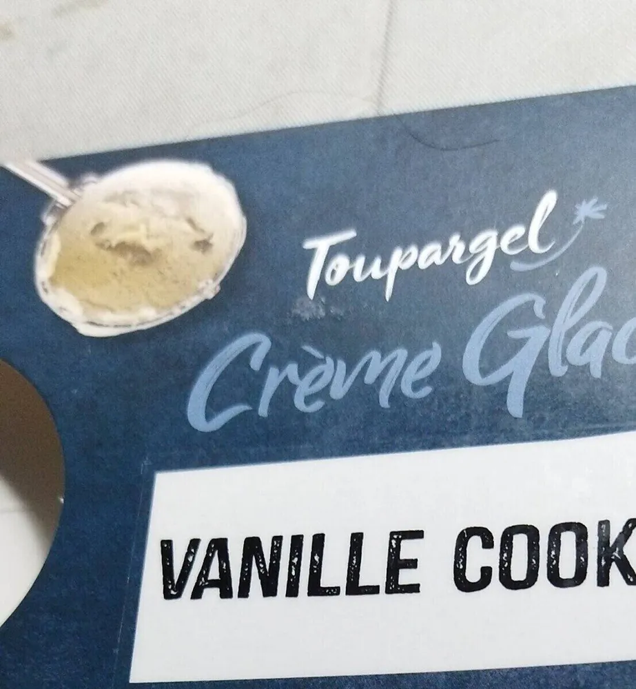 Crème glacée Vanille Cookie