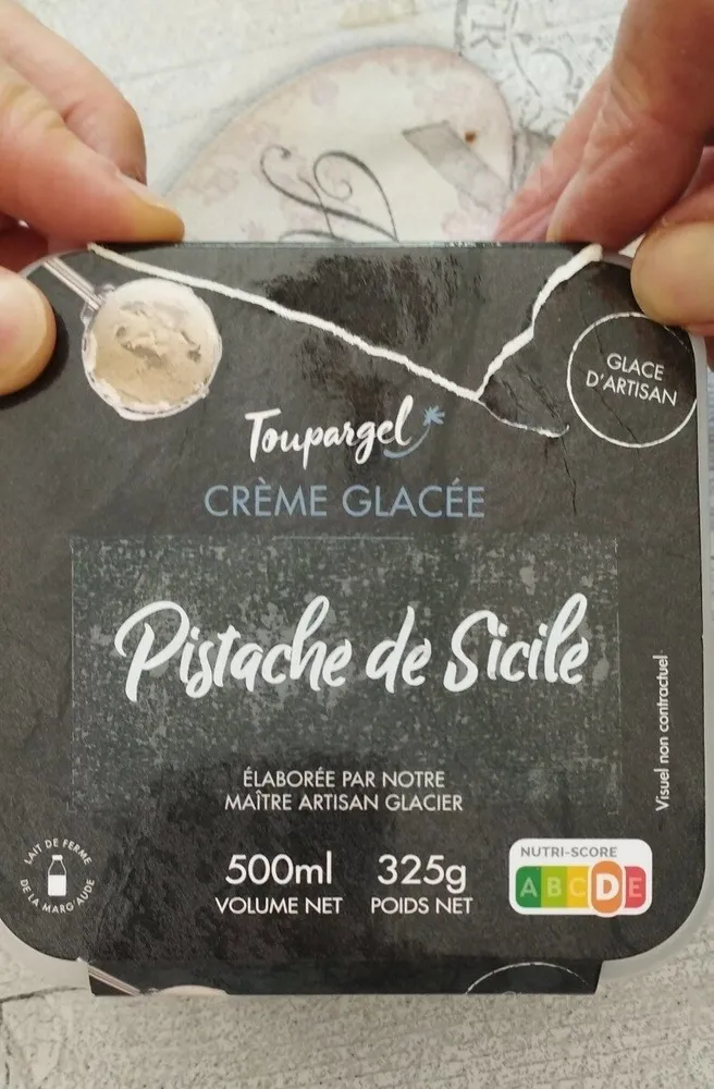 Crème glacée Pistache de Sicile