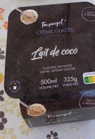 Crème glacée lait de coco