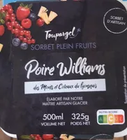 Sorbet plein fruits Poire Williams