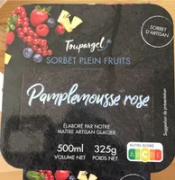 Sorbet pamplemousse rose