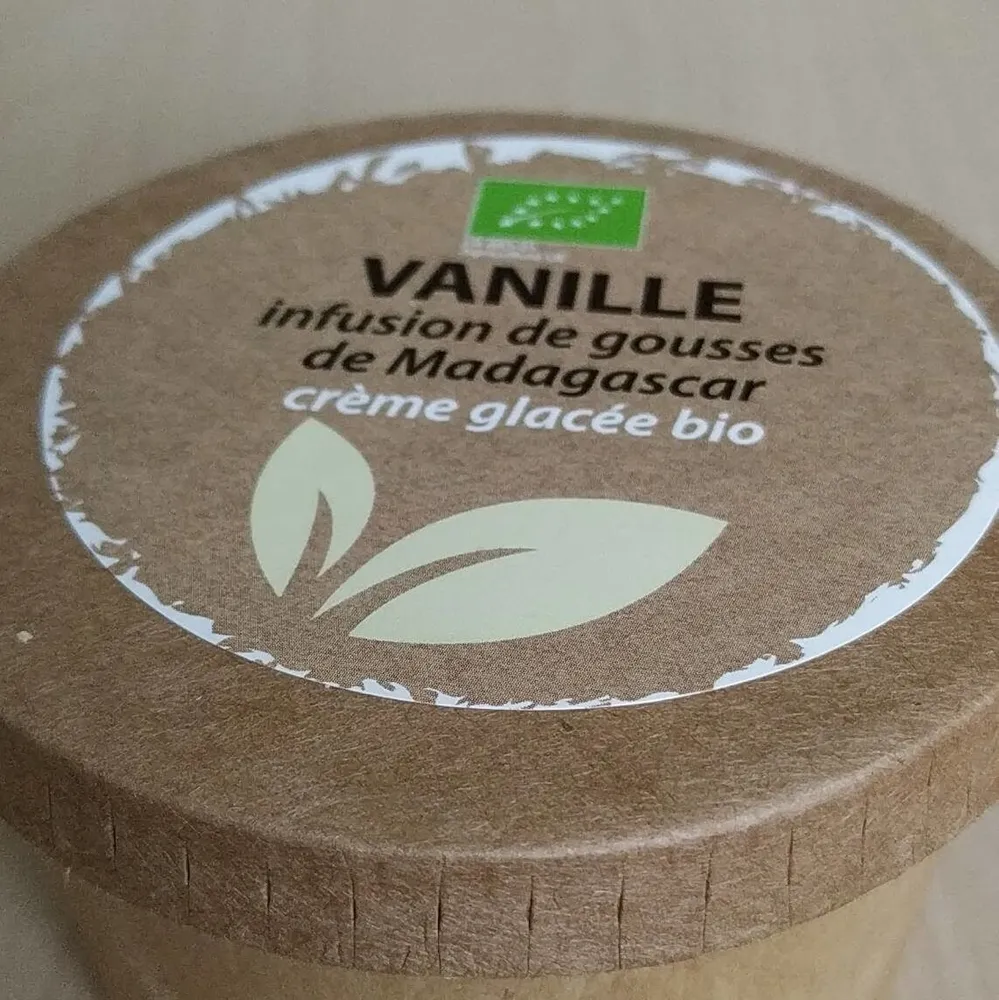 Crème glacée bio Vanille