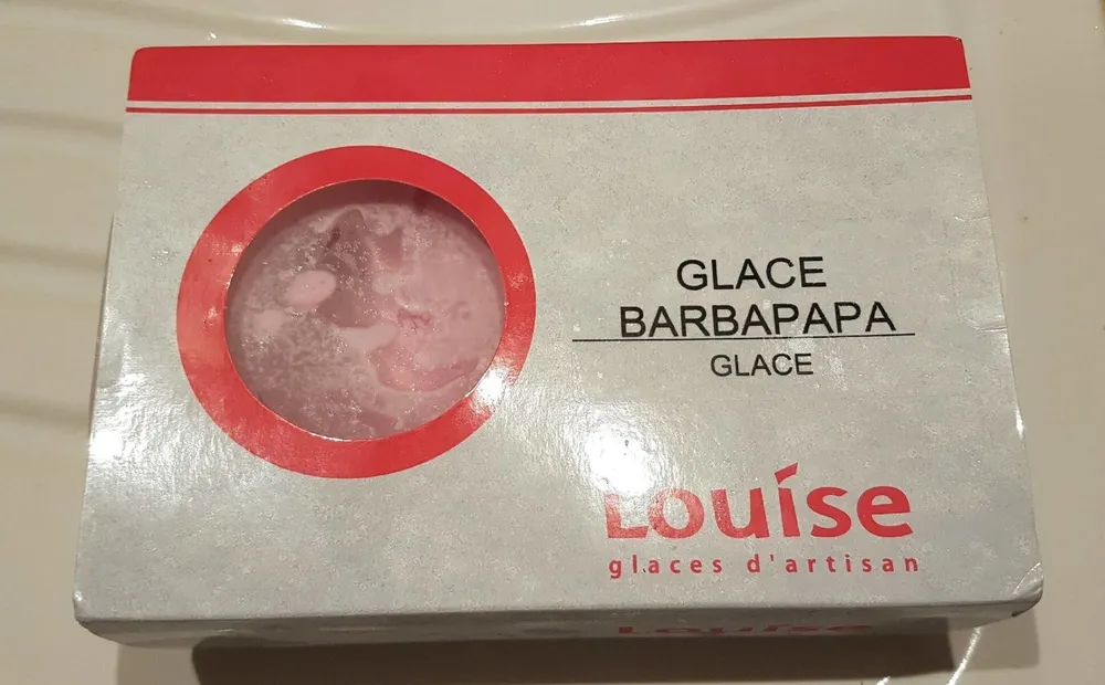 Glace barbapapa