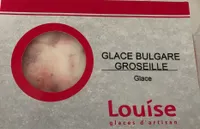 Louise glace bulgare groseille