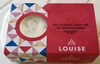 Sorbet au citron vert et gingembre confit