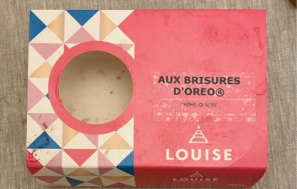 Crème glacée aux brisures d´Oreo