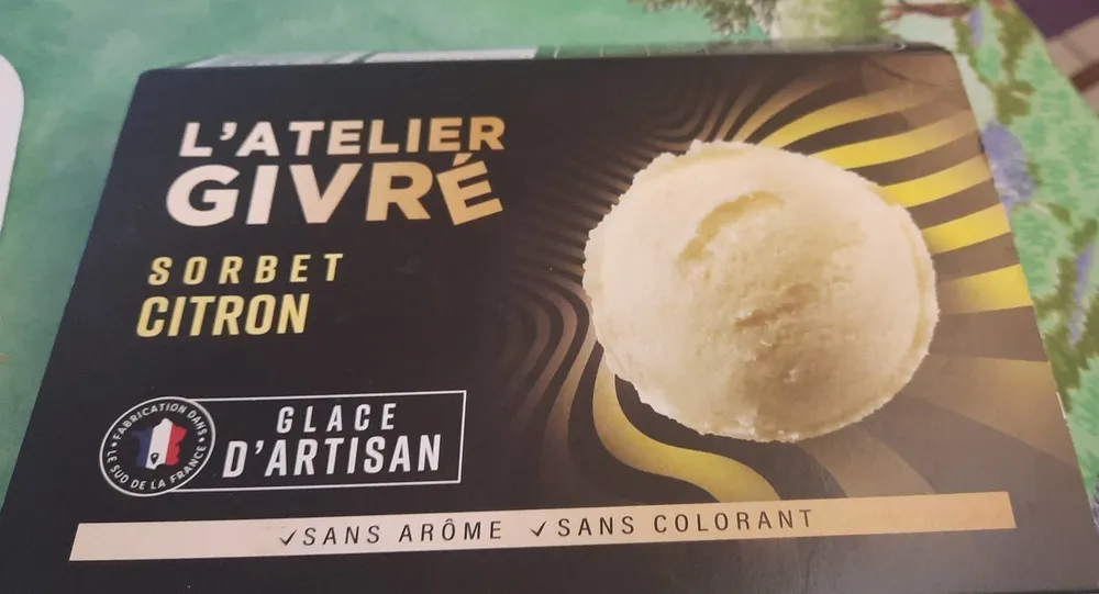 Sorbet citron