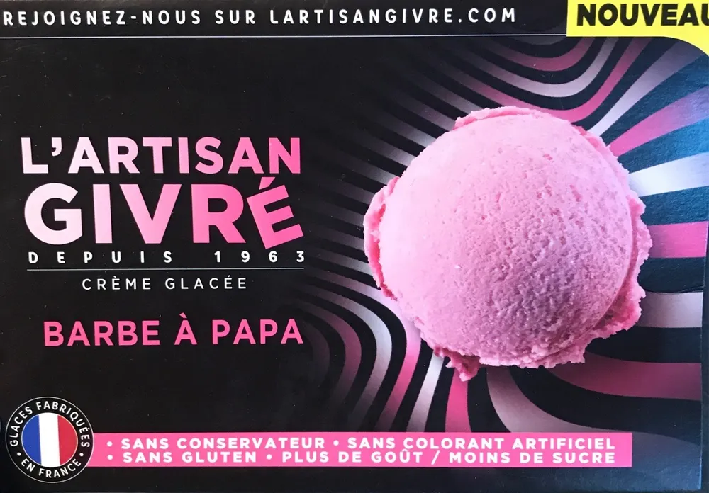 Crème Glacée Barbe à Papa