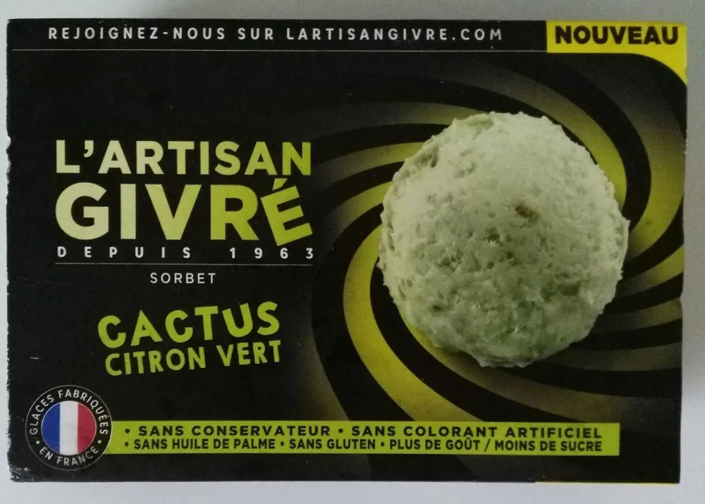 Sorbet Cactus Citron Vert