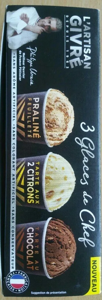 3 Glaces de Chef