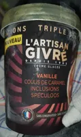 Glace vanille caramel speculoos