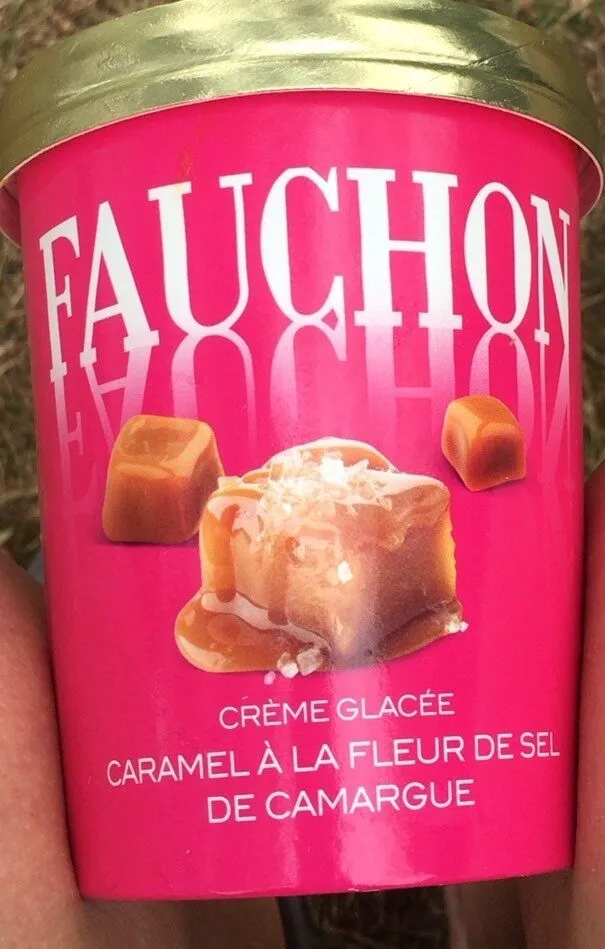 Crème glacée caramel à la fleur de sel de camargue
