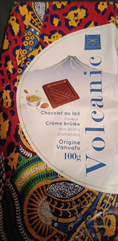 Chocolat au lait saveur crème brulée