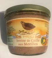 Terrine de caille aux morilles