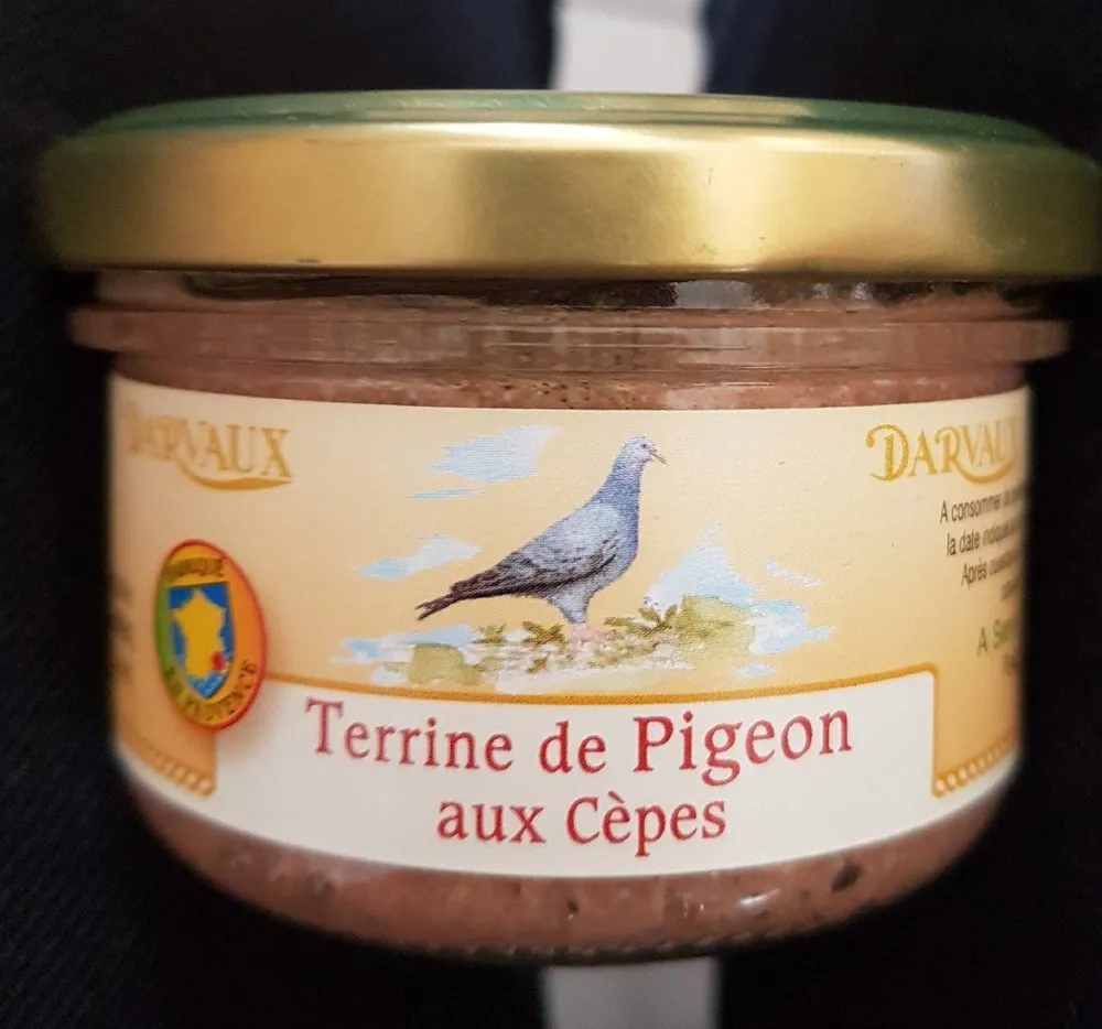 Terrine de pigeons aux cèpes