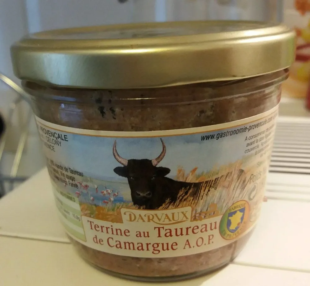 Terrine au taureau de Camargue AOP