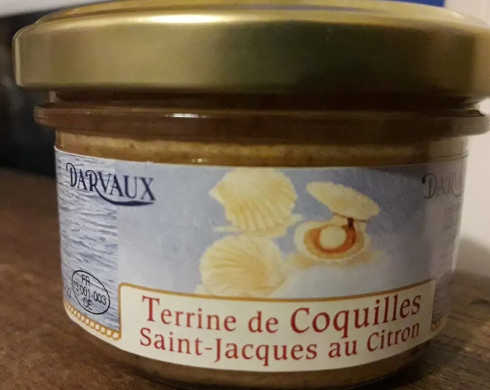 Terrine de coquilles Saint-Jacques au citron