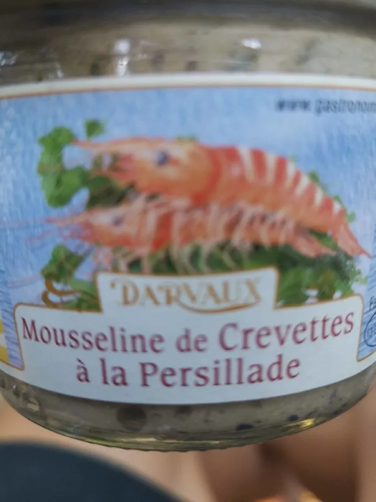 Mousseline de crevettes à la persillade