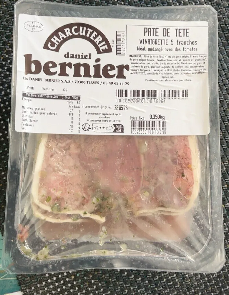 Pate de tete