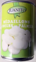 Médaillons de coeurs de palmier
