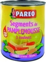 Pamplemousse En Segments Au Sirop Léger